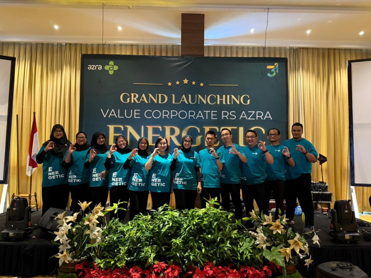 RS Azra Resmikan Nilai Budaya Perusahaan Baru: “ENERGETIC”