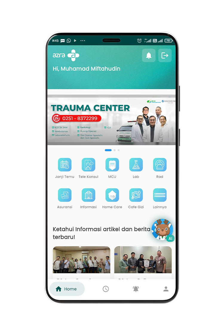 Azra Hospital Mobile App